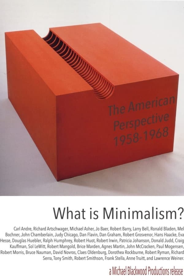 What is Minimalism? : The American Perspective 1958-1968