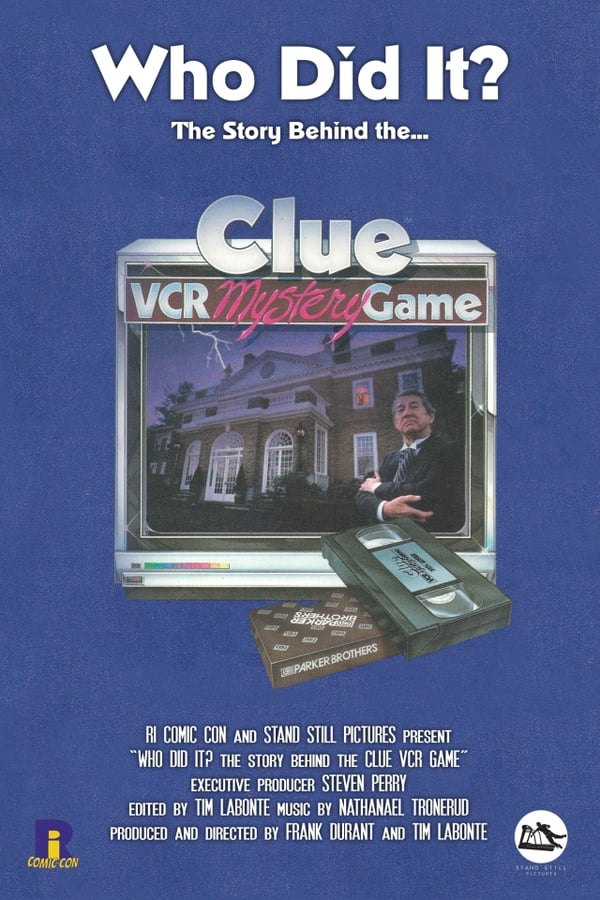 Who Did It? The Story Behind the Clue VCR Mystery Game