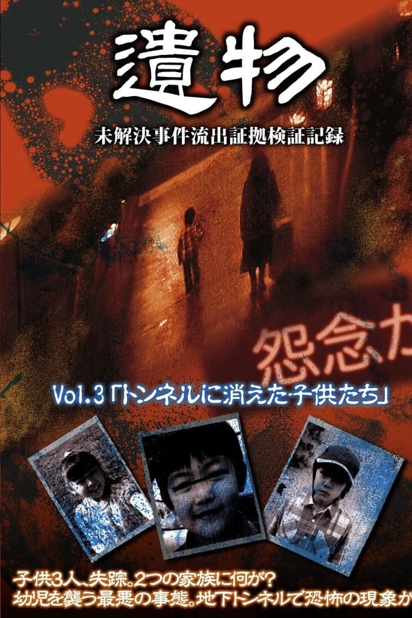 Unsolved Case Outflow Evidence Verification Record VOL.3 - Children Disappeared in Tunnel